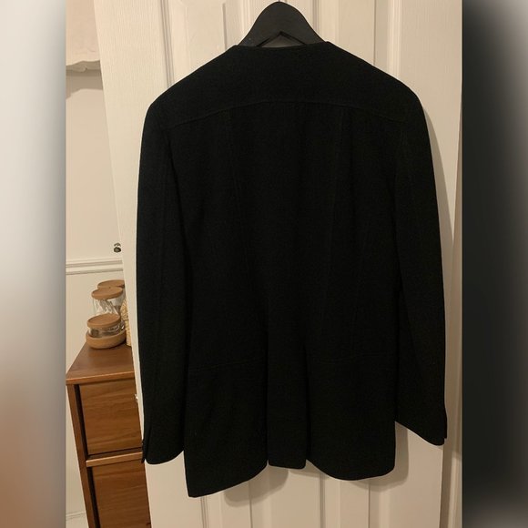 Gucci Black Cashmere Coat - Picture 5 of 13